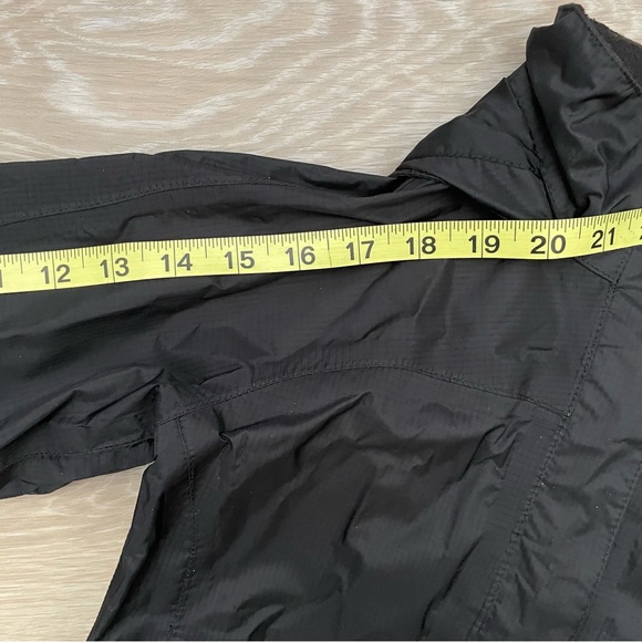 THE NORTH FACE Black Hyvent Hooded Zip Up Jacket Girl's Size XS Extra Small - Picture 8 of 10